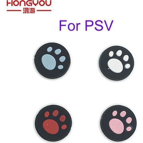 200Pcs Thumbstick Grip Cap Analog Joystick Protective Cover Button Pad Case For Sony PlayStation Psvita PS Vita PSV 1000/2000