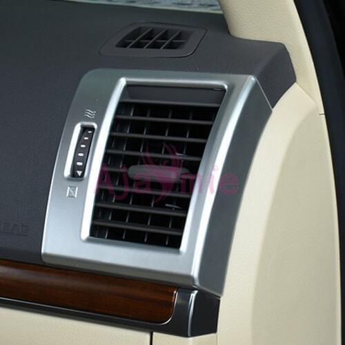 2010-2017 Interior Side Air Vent Cover Trim AC Outlet Panel Chrome Car Styling For Toyota LC Land Cruiser 200 Accessories