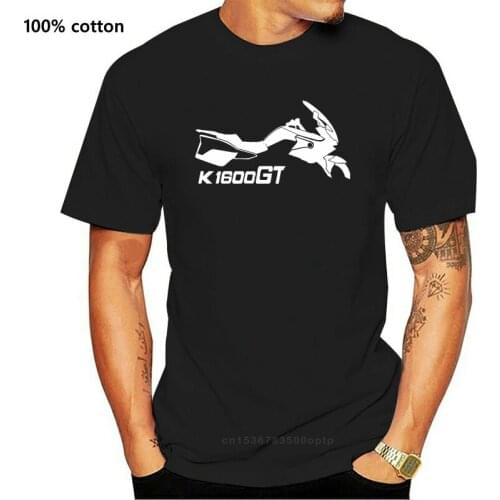 2019 mode Neue T Shirt K1600Gt, K1600Gtl, K1600B Motorsport Herren T-Shirt Doppel Seite Tees