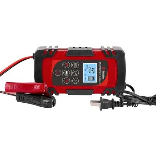 8A12V/24VCar battery Charger Battery Maintainer ,Lead Acid Batter Charger with LCD Display and Auto-Voltage Detection for Car