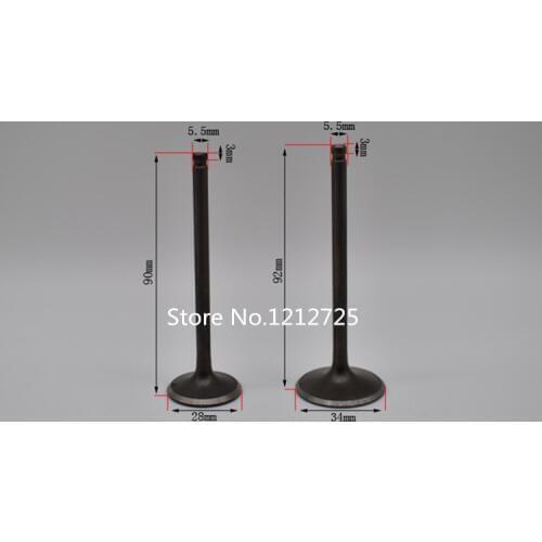 Motorcycle valve CB250 CQR250 Engine valve CB 250 valve