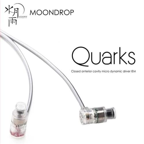 MoonDrop Quarks Dynamic Earphones High-performance IEMs 6mm micro Dynamic Driver Earbuds