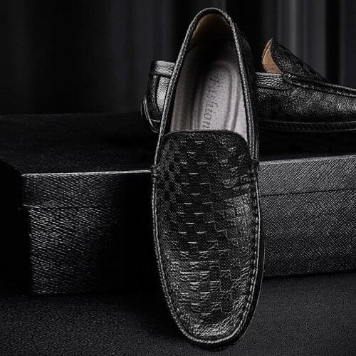 Casual Leather Shoes Zapatos Hombre Casual Cuero Casuales Para Genuine Leather Shoes Men Mens Summer Brand Male Shoe Mens