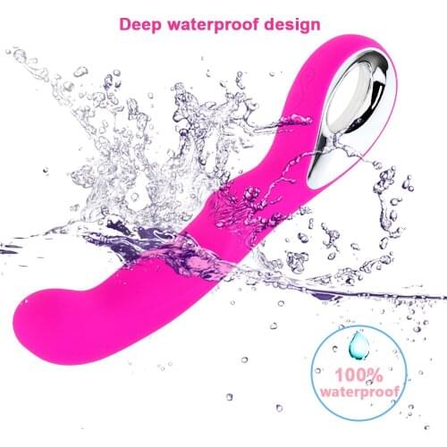 Rechargeable Vibrator Silicone Massage Stick Adult Toy Wave Messenger