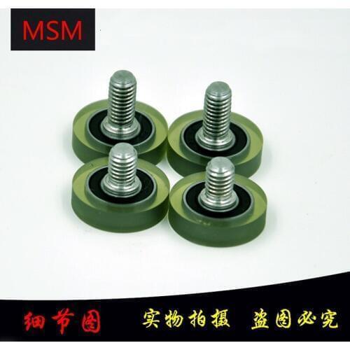 Packaged plastic 696RS bearings diameter 20mm,thickness 6mm,M6X8 or M6X12 10pcs/lot