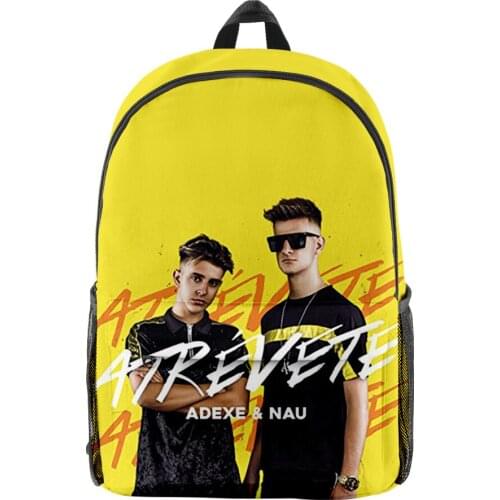 Adexe & Nau Men Women Casual Waterproof Backpack Children Boys Girls Oxford School Bag High Capacity Travel Backpack