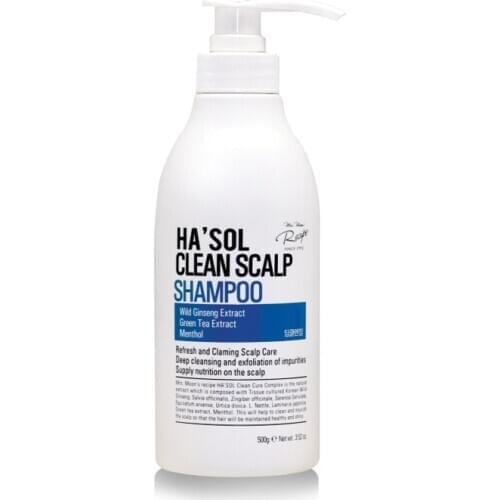 Shampoo - Clean Scalp Shampoo 500ml Hasol Scalp Cleaning Scalp Anti Hair Intensive Care Solution Health Hair Korea cosmetic