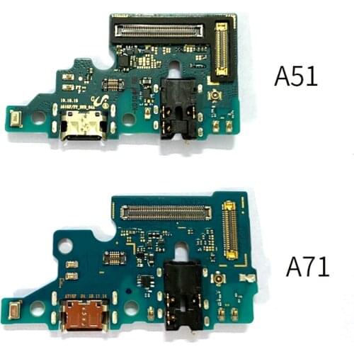 For Samsung Galaxy A51 A515F A71 A71F A21 A21S A31 A41 A11 A01 USB Charging Dock Connector Port Board Flex Cable