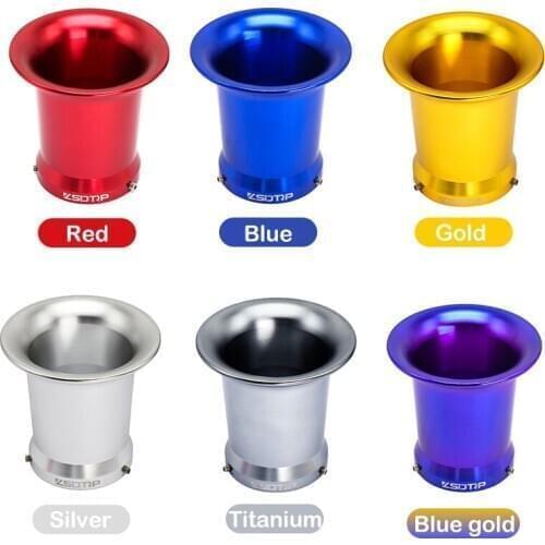 Alconstar Motorcycle Air Filter Wind Horn Cup Alloy Trumpet For PWK 21/24/26/28/30/32/ 34mm For Motocross Scooter Off-road ATV