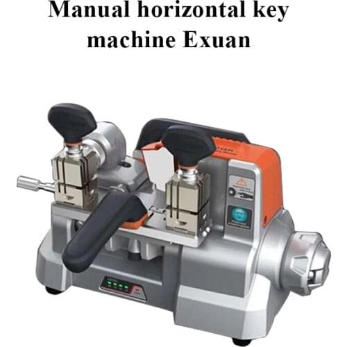 XC009 manual horizontal key machine new upgrade key machine built-in battery horizontal machine portable and easy to use