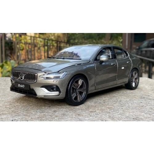 1/18 Scale Vol-vo S60 2020 Grey Diecast Car Model Toy Collection Gift NIB