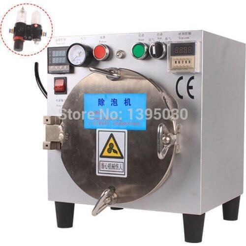 1PC High Pressure Mini Autoclave LCD Air Bubble Remover Air Bubble Remove machine for Glass Refurbishment