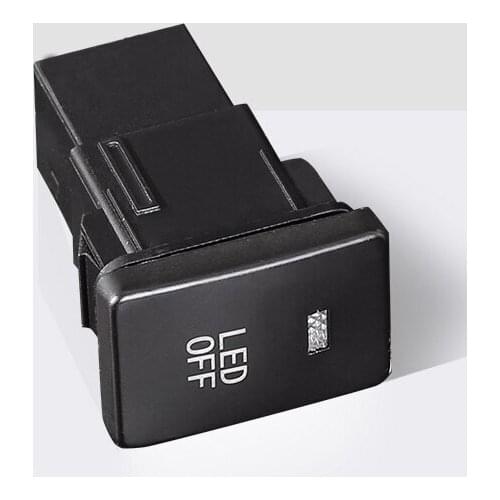 1PC DRL LED Fog Light front fog light switch button For Prado 2700/4000