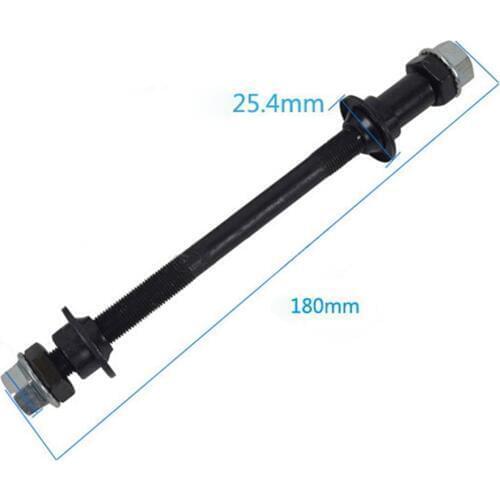 150/180mm Bike Front Or Rear Wheel Hub Axle Black Bicycle Shift Shaft Axle Upgrade Replacement Part