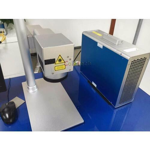 20W Fiber Marking Machine Laser Engraving & Rotary Metal Engraving FDA 110V
