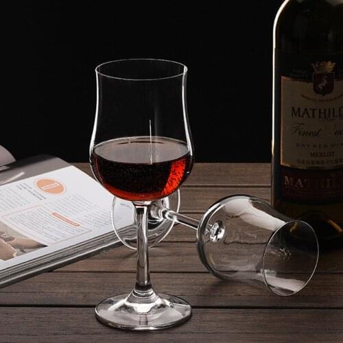 100-400ml Creative Tulip Red Wine Cup Goblet Whisky Brandy Champagne Wine Glass Cup Romantic Wine Glass Family Practical Wine Se