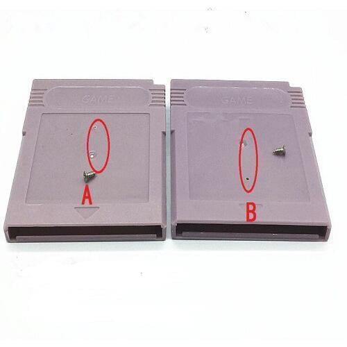 1PCS Clear Grey Replacement for GBA SP W/ Screw Game Cartridge Housing Shell for GB GBA GBC GBP Game Card Case