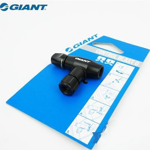 GIANT Control Blast 0 CO2 Inflator Head Mini Pump Bicycle Presta Schrader Valve Pumps Bicycle Tools