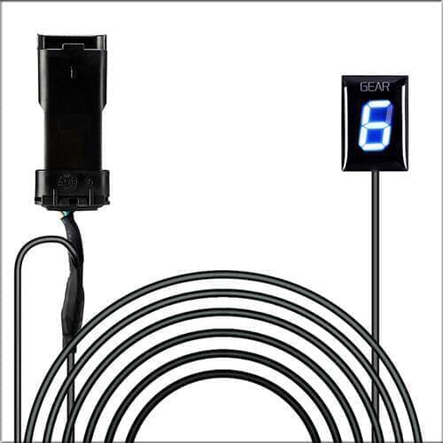 Gear Indicator For Ducati Cafe Racer Scrambler 400 800 1000 Monster 1100 Ecu Plug Mount Speed Gear Display Indicator 1-6 Level