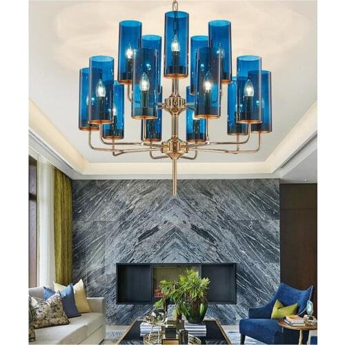 Classical Chandelier Decorative Chandel Art Design Chinese style Lights Living Room Restaurant GlassZL11 ya74