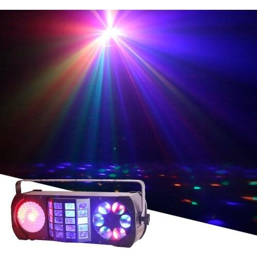 Beam Laser Patterns 3in1 Effect Light 3CH/23CH DMX DJ Disco RGB Laser Projector led Music Party Wedding KTV Beam Wash Lights