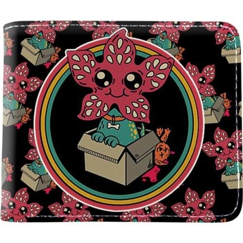 Hot Sell Anime Cartoon Stranger Things Season Montauk Wallet With Card Holder Coin Pocket