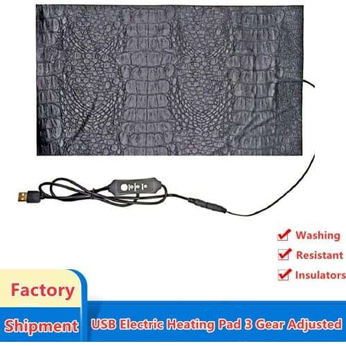 3 Gear Adjusted Temperature Washable USB Electric Heating Pad DIY Thermal Vest Jacket Clothing Outdoor Heated Warmer Pads