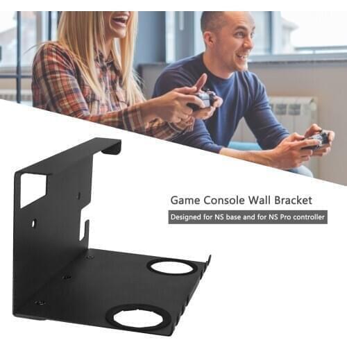 2021 New Rondaful Game Console Wall Bracket Hanging TV Box Holder For NS Smart TV Top Box Wall Holder Racks Mount
