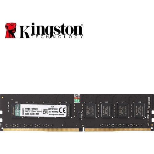 Kingston Memory RAM DDR4 8G 2133MHz CL15 1.2V 2X8G 288-Pin PC4-17000 Desktop Memory
