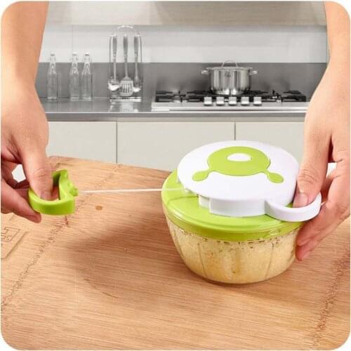 Manual mixer Multi-function manual rope puller household manual meat slicer cut garlic machine meat mincer