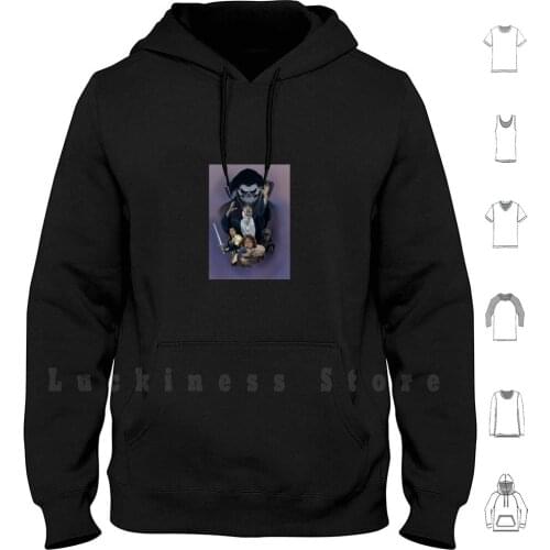 Willow Movie Illustration Hoodie Long Sleeve Walker Willow Willow Movie 80 S