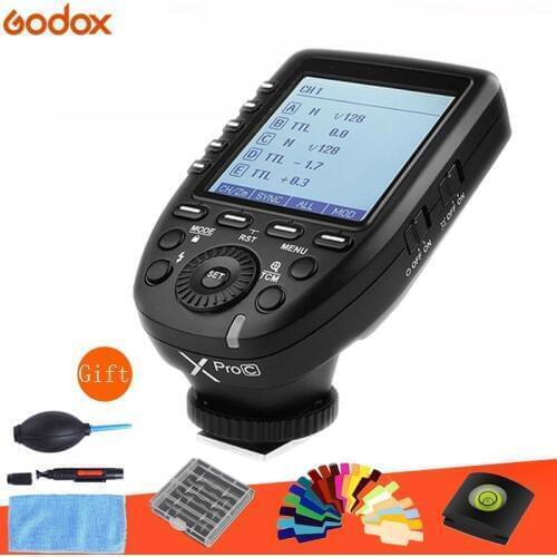 Godox Xpro-C Xpro C Transmitter Trigger for Flash Support E-TTL II Auto for Canon 750D/760D 700D 650D 600D 550D Camera