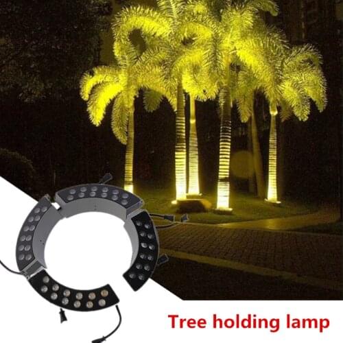 Tree Holding Lamp Outdoor Waterproof Garden Spotlight Underground Lamps Low Voltage Landscape Lighting DC24V RGB Tree Light 12W