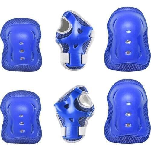 Roller Skating Skateboard Knee Elbow Wrist Protective Guard Pads Gear for 5-10yeasr old Kids