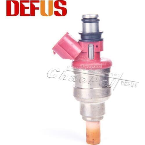 4PCS OE 195500-2550 NOZZLE FUEL INJECTOR for DAIHATSU L502S MIRA Car Petrol Injection Injectors 1955002550 Flow Fuel System Kit