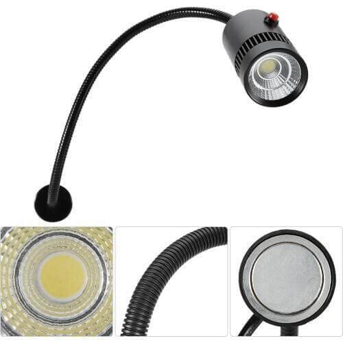 7W 110-220V Adjustable LED Machine Light Sewing CNC Clothing Lathes Mount Lamp Multifunctional IP44 Waterproof 12W