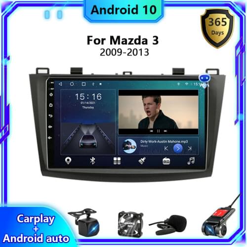 Develuck 2 din Android car Radio multimedia Player For Mazda 3 2009-2013 maxx axela Auto 2din stereo DVD GPS Navigation 4G+64G