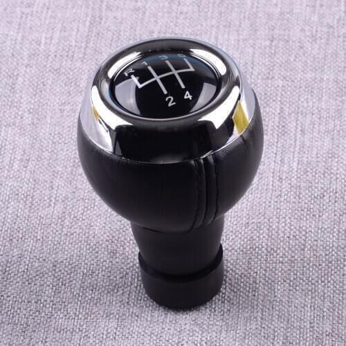 Black Top Manual 5 Speed Gear Shift Knob Shifter Head Fit For Mini Cooper R55 R56 R57 R58 R59 R60 R61