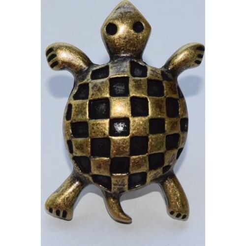 Kids Dresser Drawer Knobs Pulls Handles Sea turtle Antique Bronze Baby Animal Decorative Knob Childrens Cabinet Knobs Handle