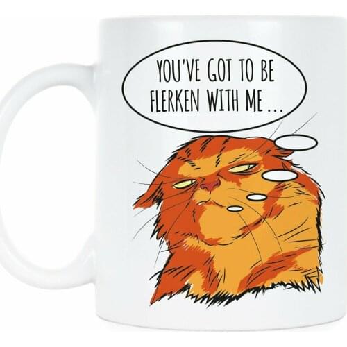 Goose The Cat Coffee Mug Goose Flerken Cat Mug