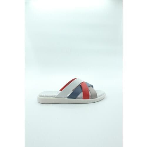 Ülkü Yaman Collection - White Womens Slippers Womens Flat Slippers 2021 Summer Women Shoes Models Womens Shoes