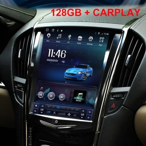 10.4'' Telsa Vertical Screen Android 10 Multimedia Player GPS For Cadillac Atsl Xts Srx Cts SLS 2013-2017 Car Radio Automotivo