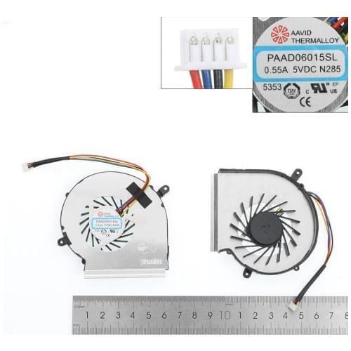 New Laptop Cooling Fan For MSI GE62VR GP62MVR MS-16J9 16JB(4 Pin,For GPU fan,OEM) PN:PAAD06015SL