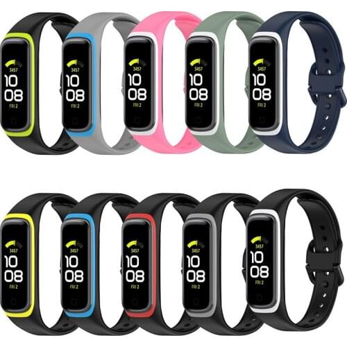 Silicone Watch Band Replacement Wrist Strap For Samsung Galaxy Fit2 SM-R220 Bracelet For Samsung Galaxy Fit 2 Accessories