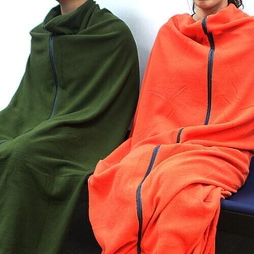 Foldable Survival Camping Sleeping Bag Warm Emergency Blanket Liner Air Conditioner Multipurpose Bag Durable Gadget