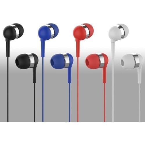 Universal 3.5mm Plug In-Ear Noise Canceling HiFi Wired Earphone Sports Headset for Xiaomi Samsung Huawei iphone drop shipping