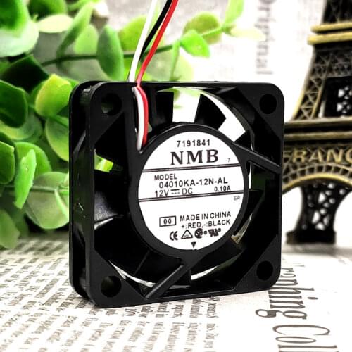 04010KA-12N-AL 4CM 4010 12V 0.10A 3-wire stop alarm cooling fan