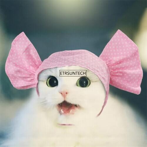 100pcs Pet Dog Cats Headdresses Pet Puppy Cat Headgear Headwear Hats Dog Cat Cosplay Dressing Up