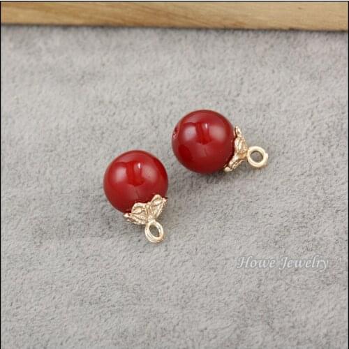 30 pcs/lot Enamel Alloy UV Gold-color Jewelry Inlaid flower hat Pendants charms for bracelet necklace DIY jewelry making 80129