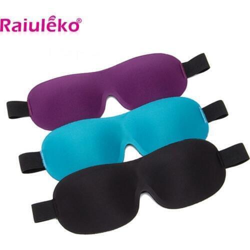 3D Soft Sleeping Nap Eye Mask Adjustable Lace EyeShade Nap Cover Blindfold Travel Rest Patch Blinder Satin Eye Shade Health care